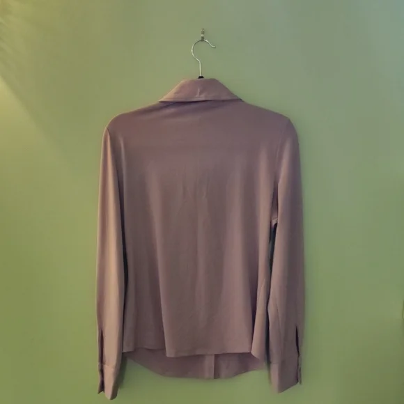 RW&CO. Beige Long Sleeve Button Down Shirt - Picture 3 of 3